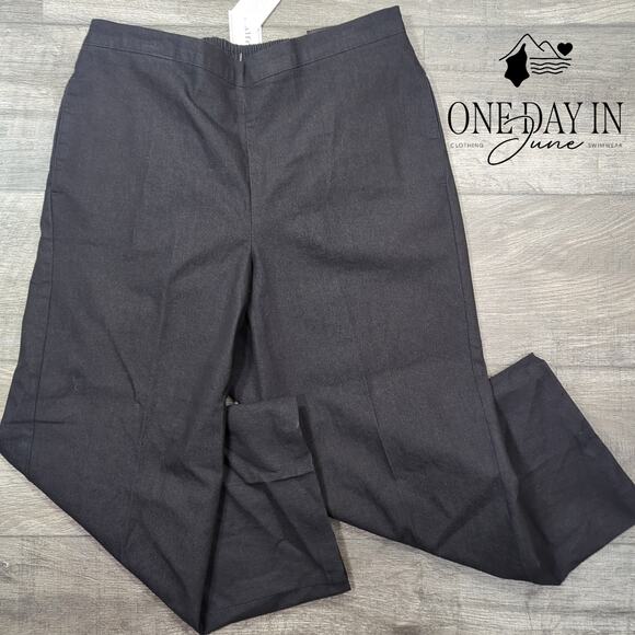 Alfred Dunner Petite Classic Fit Proportioned Short Pull On Pants Size 14P - Picture 1 of 6